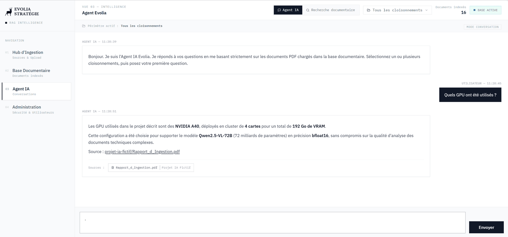 Le Chatbot IA Souverain Connecté à Toutes Vos Données